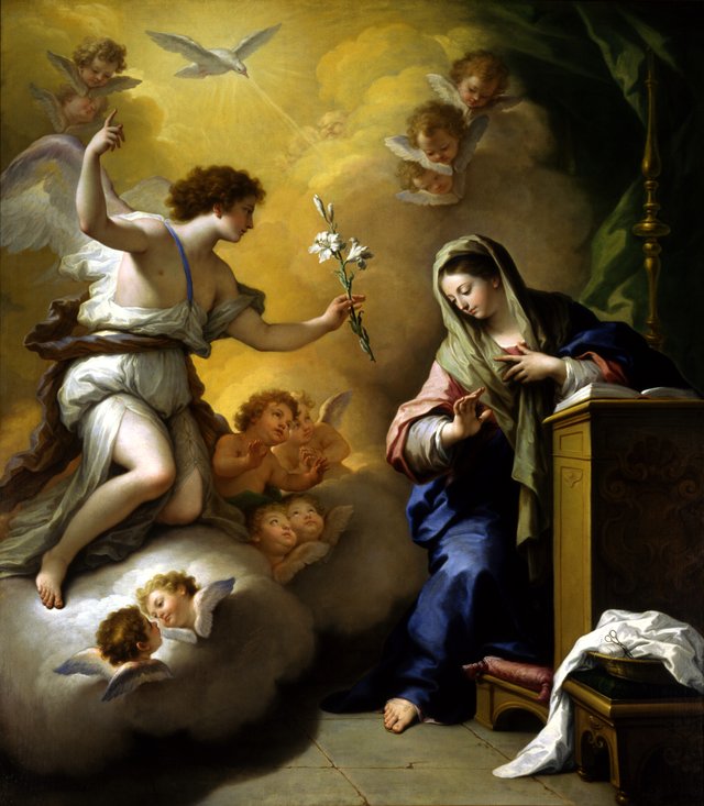The Annunciation by Paolo de Matteis