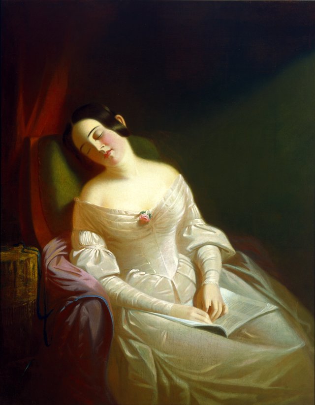 The Dull Story by George Caleb Bingham