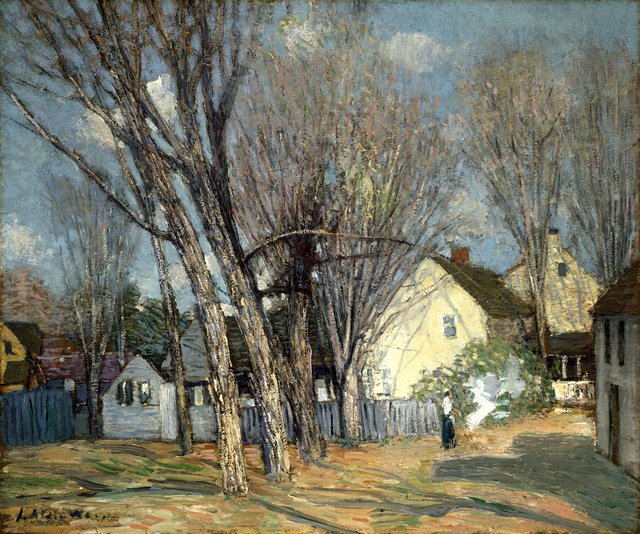 Windham Village by J. Alden Weir