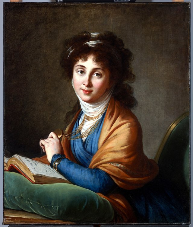Portrait of Natalia Zakharovna Kolycheva, née Hitrovo by Élisabeth Louise Vigée Le Brun