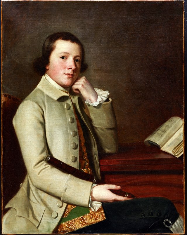 Portrait of a young Man by George Romney