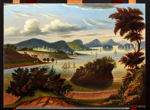 Eastport, and Passamaquoddy Bay (View of Hudson Valley) by Thomas Chambers