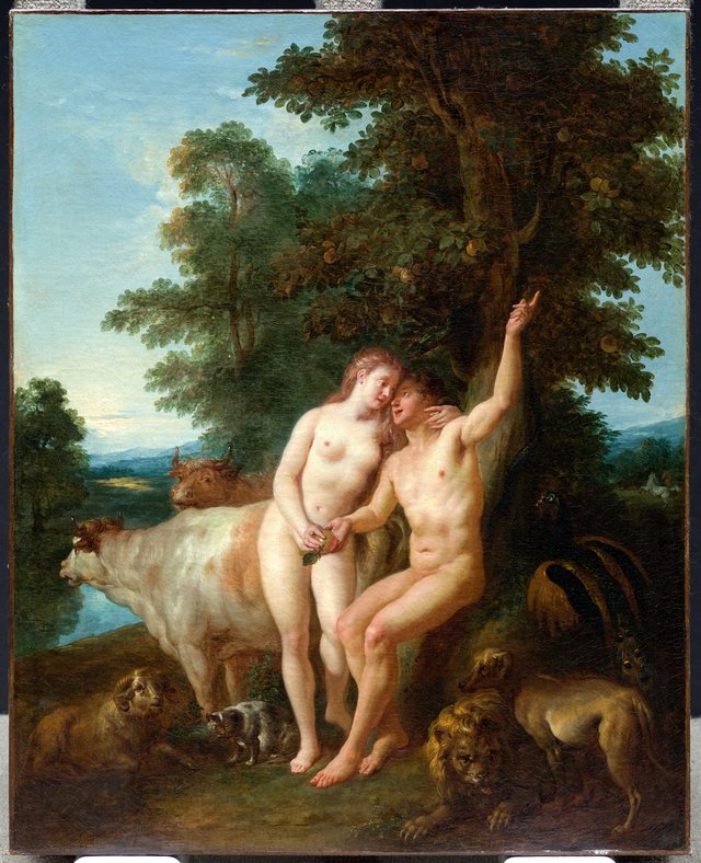 Adam and Eve by Jean-François de Troy