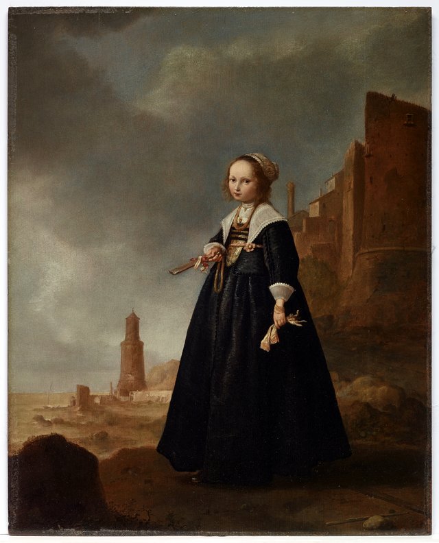 The Morning Stroll by Jacob Gerritsz. Cuyp