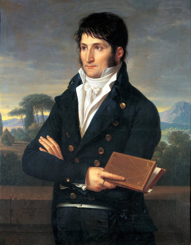 Luciano Bonaparte a Villa Rufinella by François-Xavier Fabre