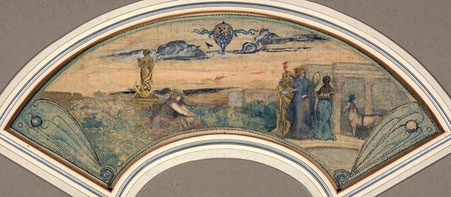 The Romantic Excursion by Charles Conder