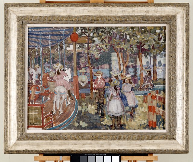 Merry-Go-Round by Maurice Prendergast