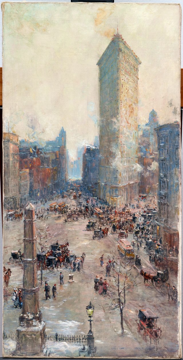 Flat Iron Building by Colin Campbell Cooper