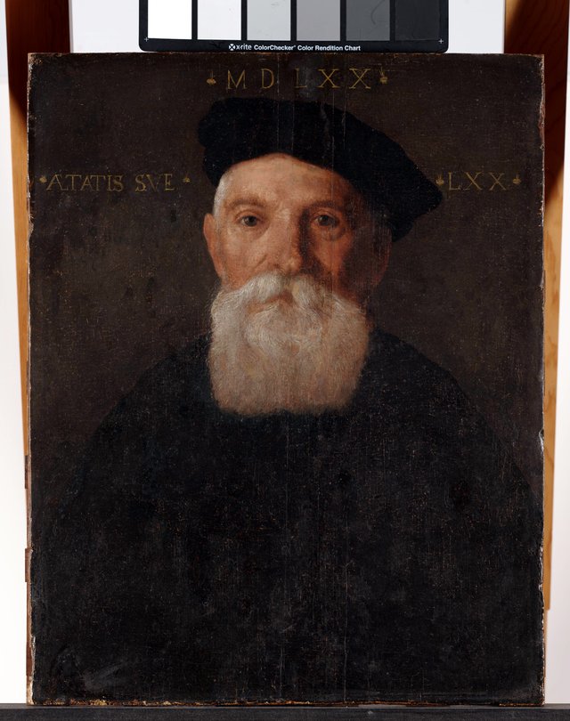 Portrait of Old Man by Giovanni Battista Moroni