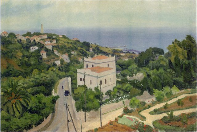 Road of Telemly by Albert Marquet