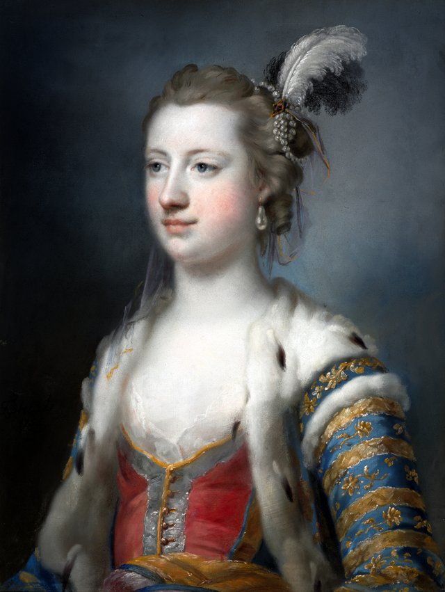 The Right Honorable Lady Mary Radcliffe (1732-98), Wife of Francis Eyre, Esq. by Francis Cotes