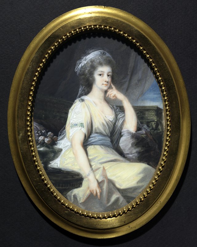 Portrait of Marie Karolina Anna, Countess Thun by Heinrich Füger