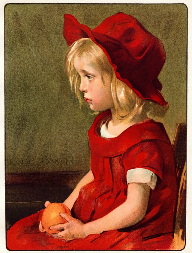 Fillette à l'Orange by Louise Catherine Breslau