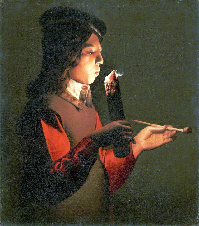 Smoker by Georges de La Tour