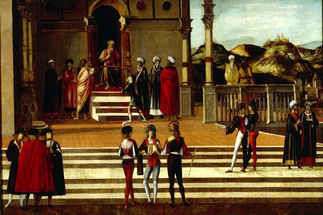 Joseph interpreting Pharoah's Dream by Lazzaro Bastiani