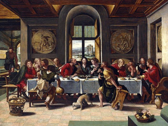 Last Supper by Pieter Coecke van Aelst