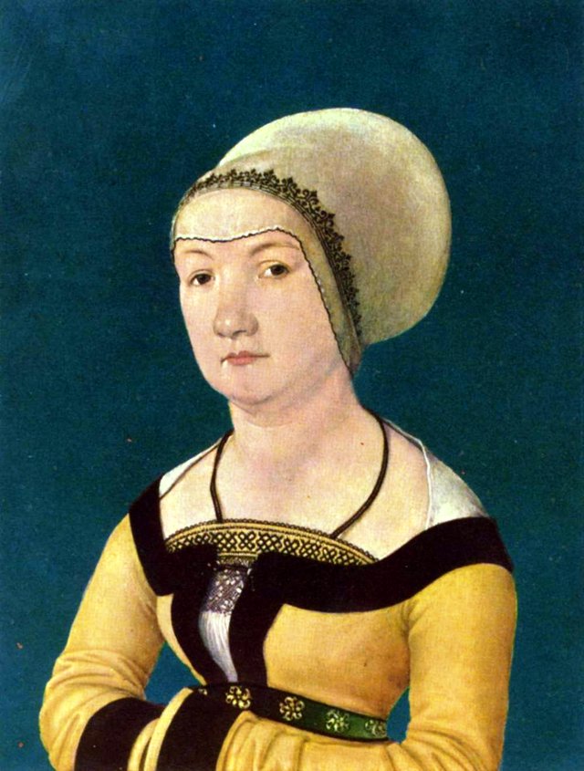 Portrait of a 34-year-old Woman by Ambrosius Holbein