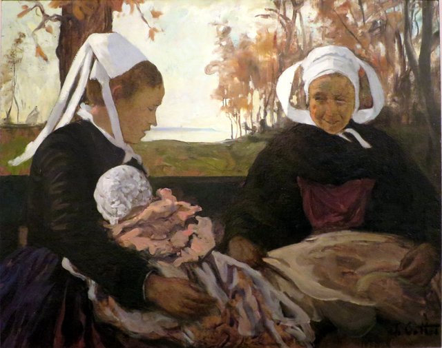 The Three Generations by Charles Cottet