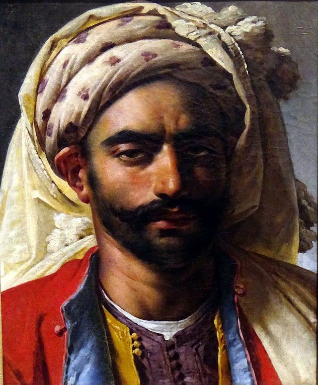 Portrait de Mustapha by Anne-Louis Girodet