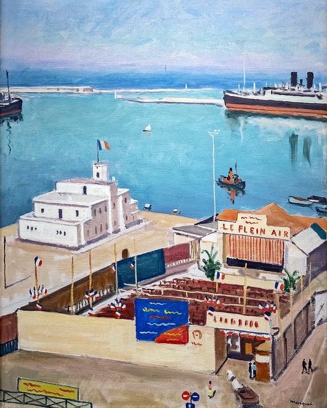 Le théâtre en plein air d'Alger by Albert Marquet
