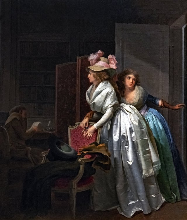 Das delikate Geschenk by Louis-Léopold Boilly