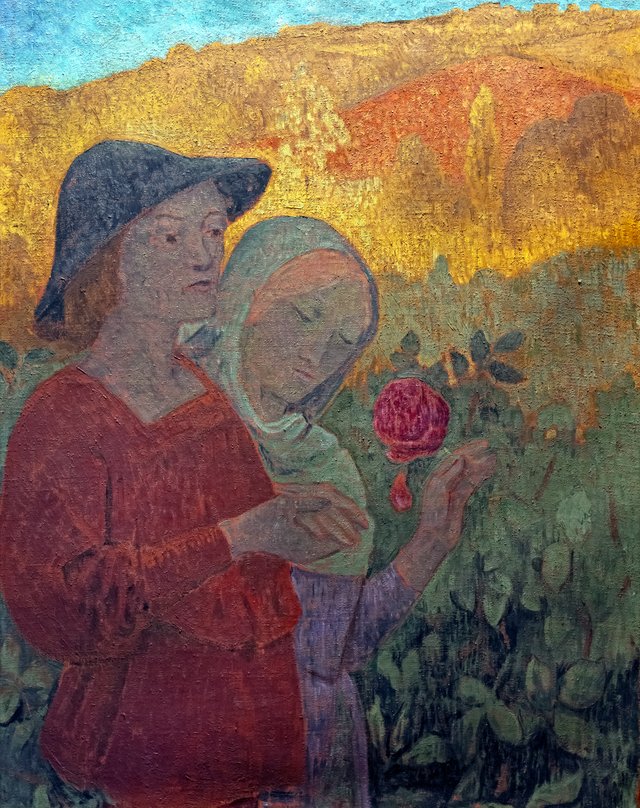 Mignonne, allons voir si la rose... by Paul Sérusier