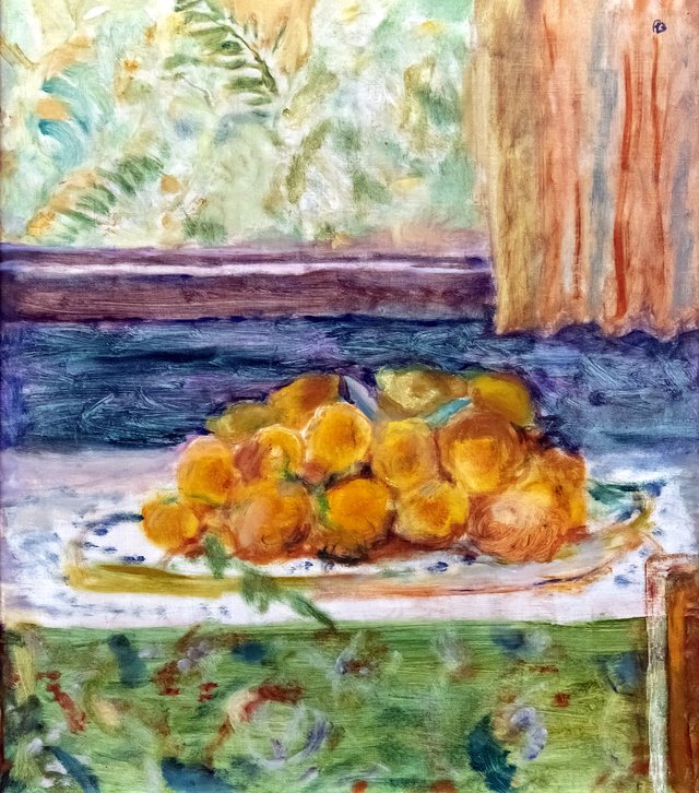 Nature morte aux citrons by Pierre Bonnard