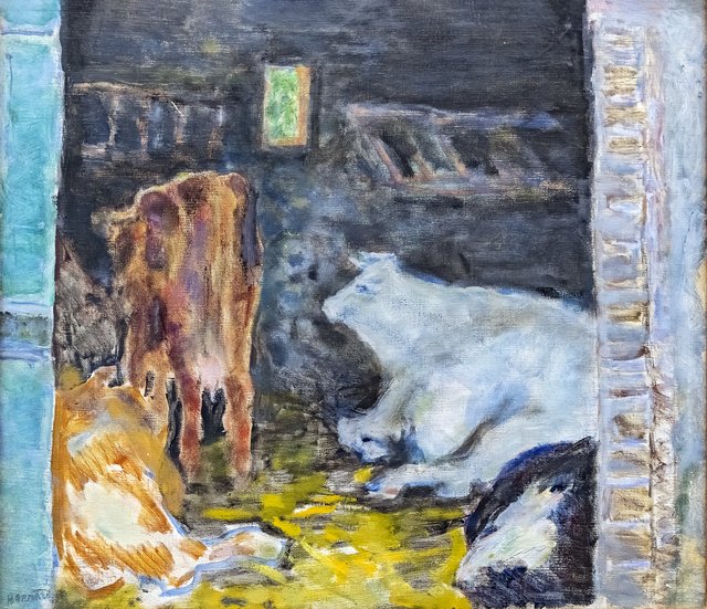 L'Étable by Pierre Bonnard