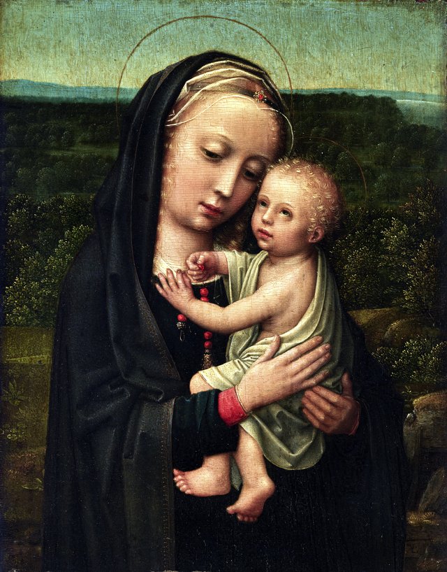Madonna and Child by Adriaen Isenbrandt