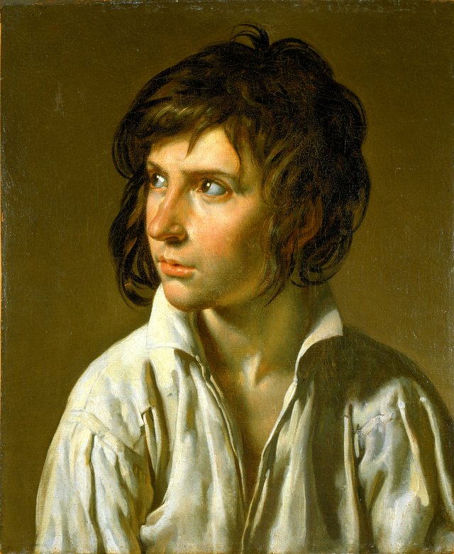 Portrait of a Youth by Anne-Louis Girodet