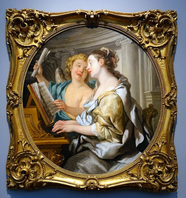 Allegory of Music by Jean-François de Troy