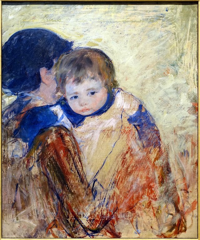 Hélène is Restless by Mary Cassatt