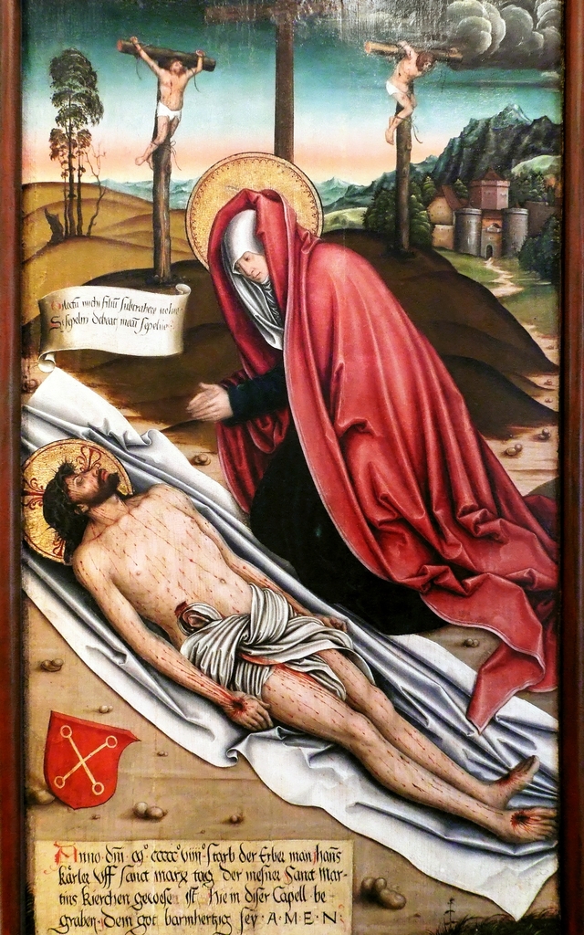 Lamentation of Christ by Bernhard Strigel