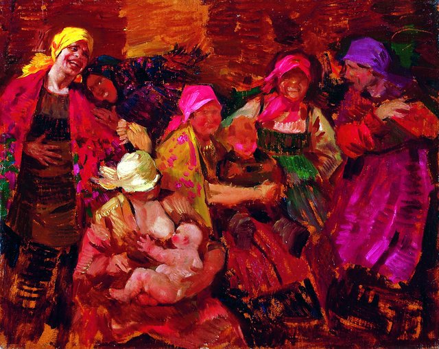 Women's happiness (Women) by Filipp Malyavin