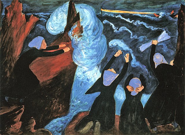 Tempête by Marianne von Werefkin