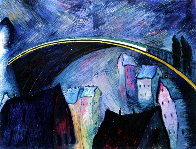 Schneewirbel by Marianne von Werefkin