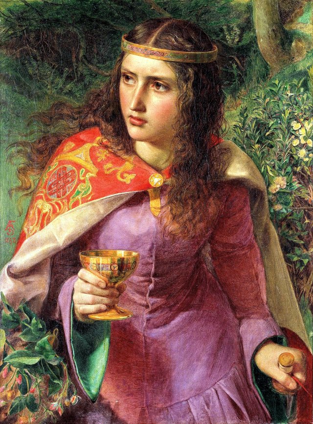 Queen Eleanor by Frederick Sandys