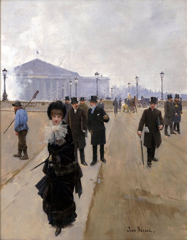 Scene from the Place de la Concorde by Jean Béraud