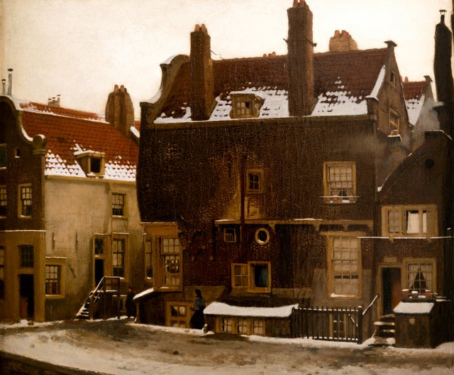 Kromboomsloot in Amsterdam by Willem Witsen