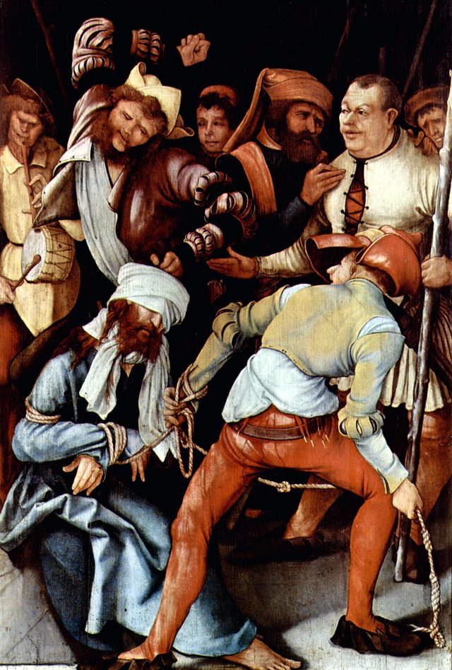 The Mocking of Christ by Matthias Grünewald