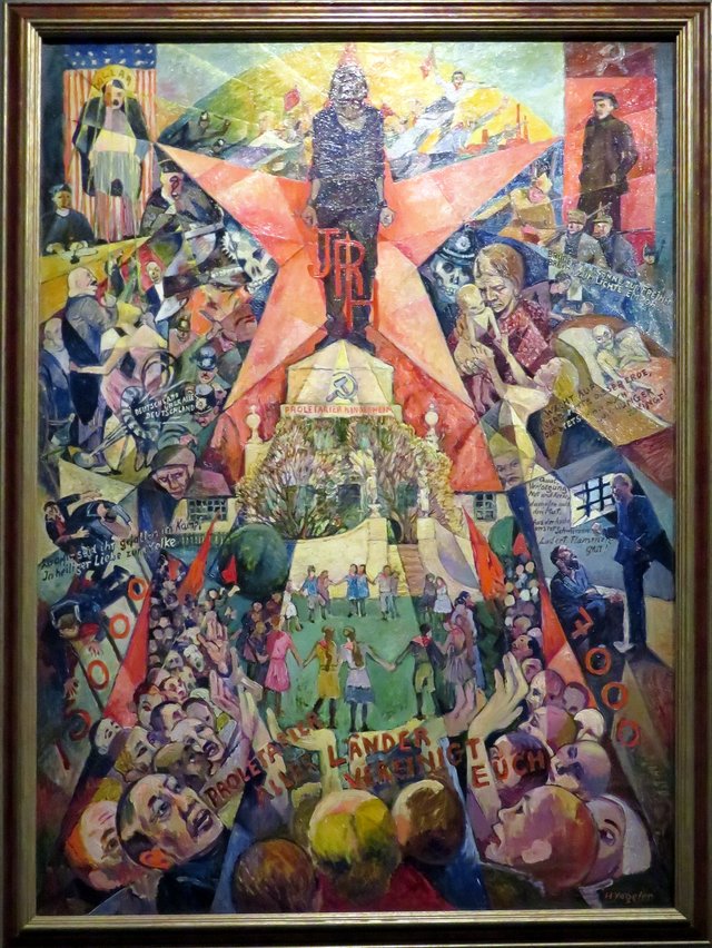 International Red Aid by Heinrich Vogeler