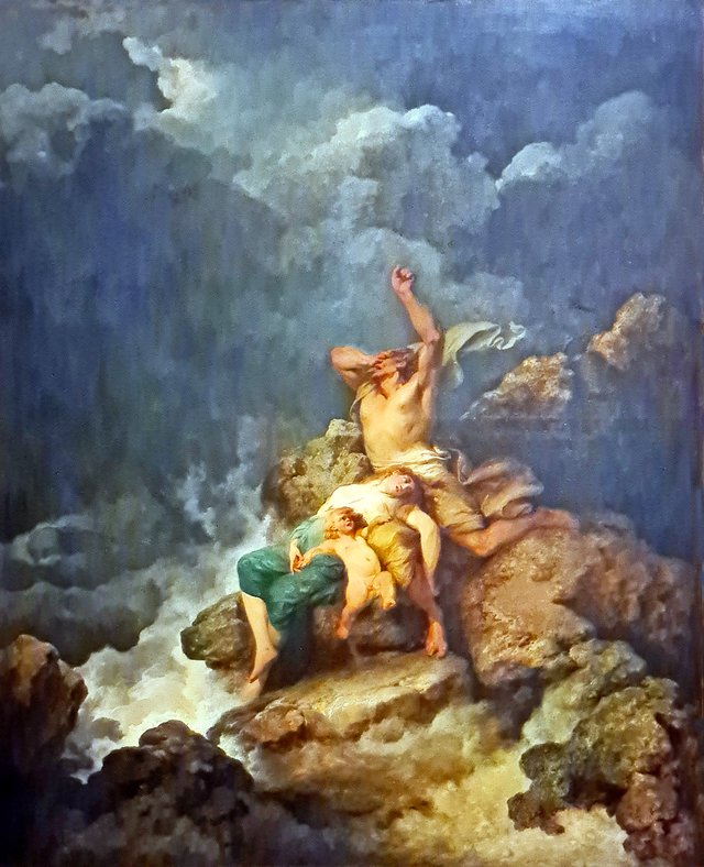 The Flood by Philip James de Loutherbourg