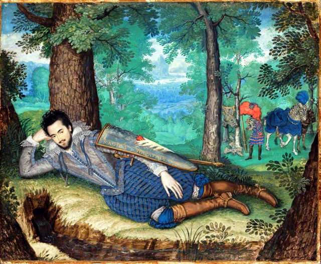 Edward Herbert, 1st Baron Herbert of Cherbury by Isaac Oliver