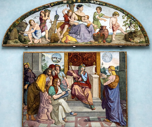 Frescoes from the Casa Bartholdy in Rome by Peter von Cornelius