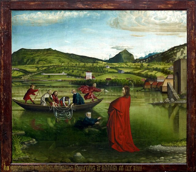 The Miraculous Draft of Fishes by Konrad Witz