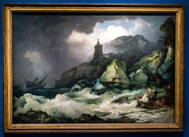 The Shipwreck by Philip James de Loutherbourg