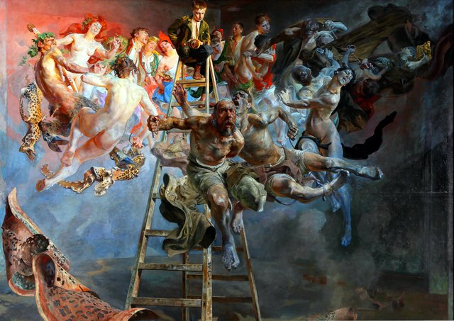 Vicious circle by Jacek Malczewski