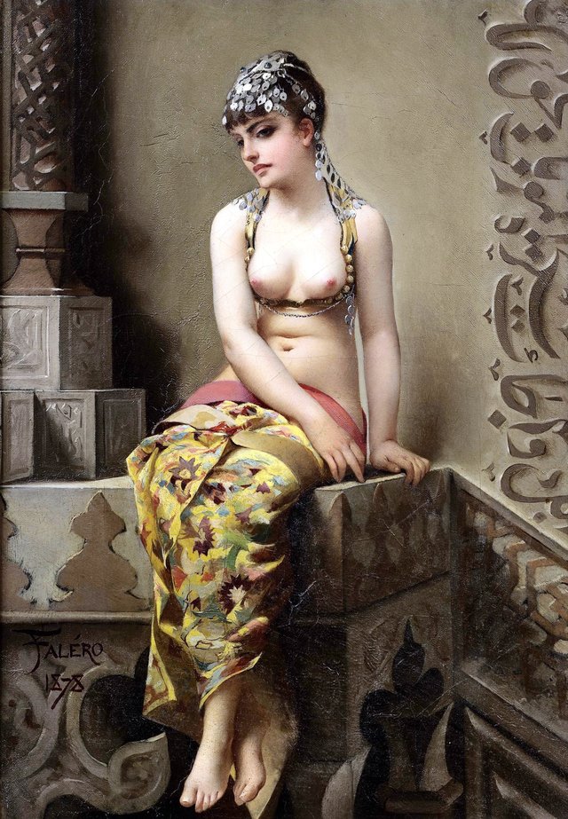 Enchantress by Luis Ricardo Falero