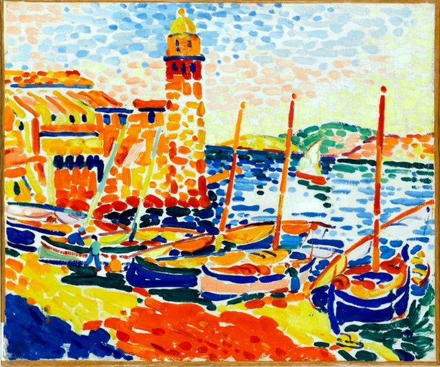 Harbour of Collioure by André Derain