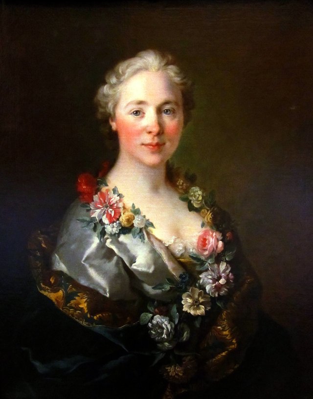 Portrait of Countess Loménie de Brienne by Louis Tocqué